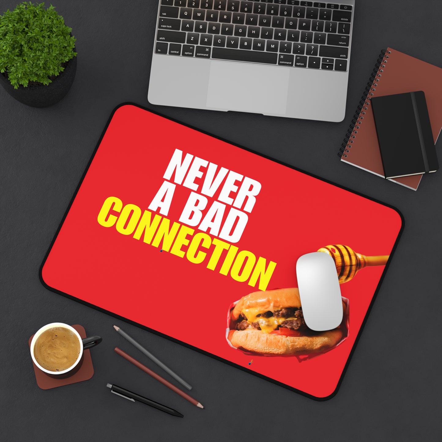 Neoprene Desk Mat – Never a Bad Connection