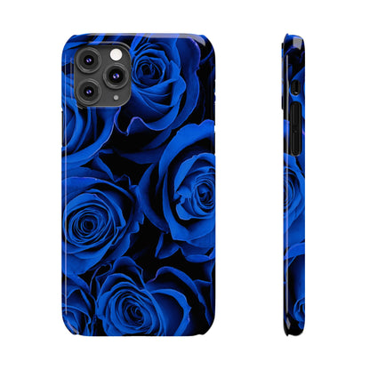 Slim Phone Case – Midnight Bloom