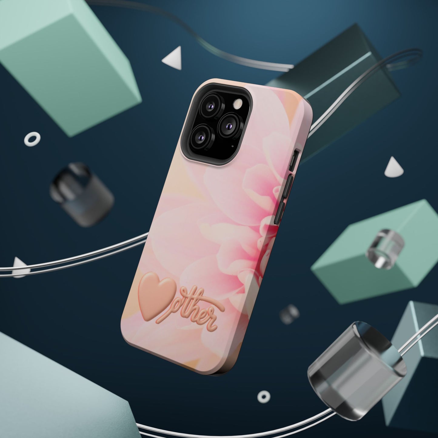 Wireless-Charging Compatible Case – Petals for Mom
