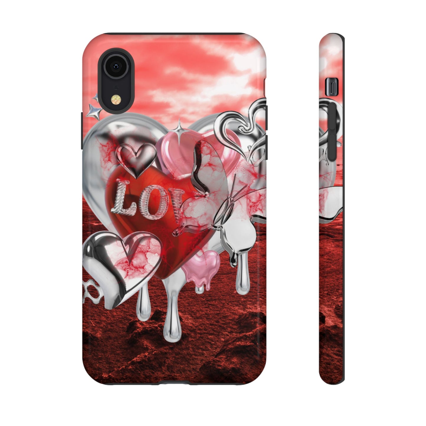 Protective Phone Case – Chrome Love