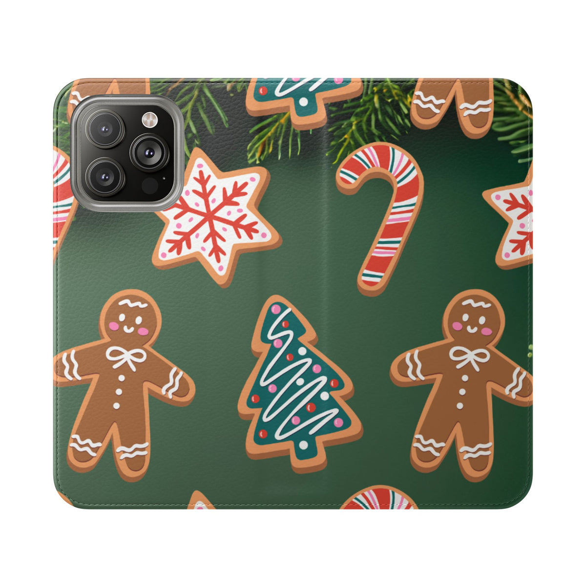 Flip Case – Cookie Season – Compatible with iPhone 11–17 & Samsung Galaxy S21–S25 Series