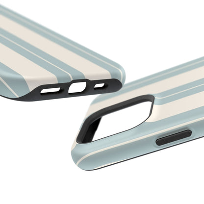 Impact-Resistant Phone Case – Coastal Stripe