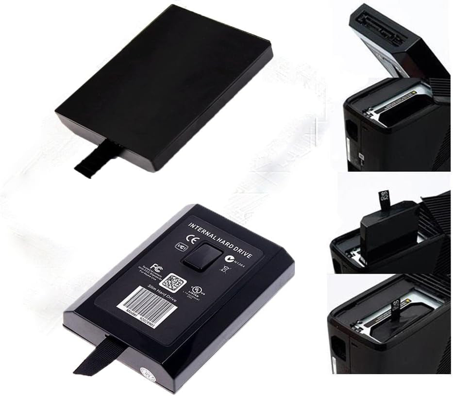120GB Hard Drive Disk HDD for Xbox 360 Slim Games Console