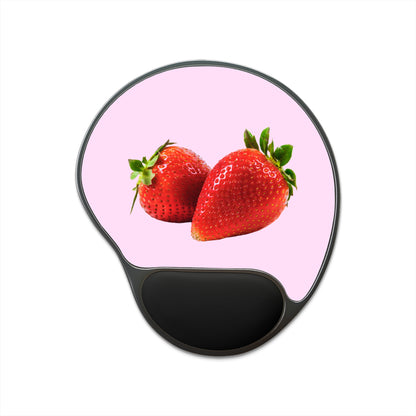 Ergonomic Mouse Pad – Strawberry Sweet