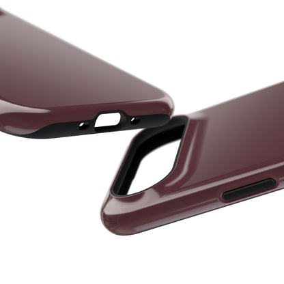 Impact-Resistant Phone Case – Mulled Wine – Compatible with iPhone 11–17 & Samsung Galaxy S22–S26 Series