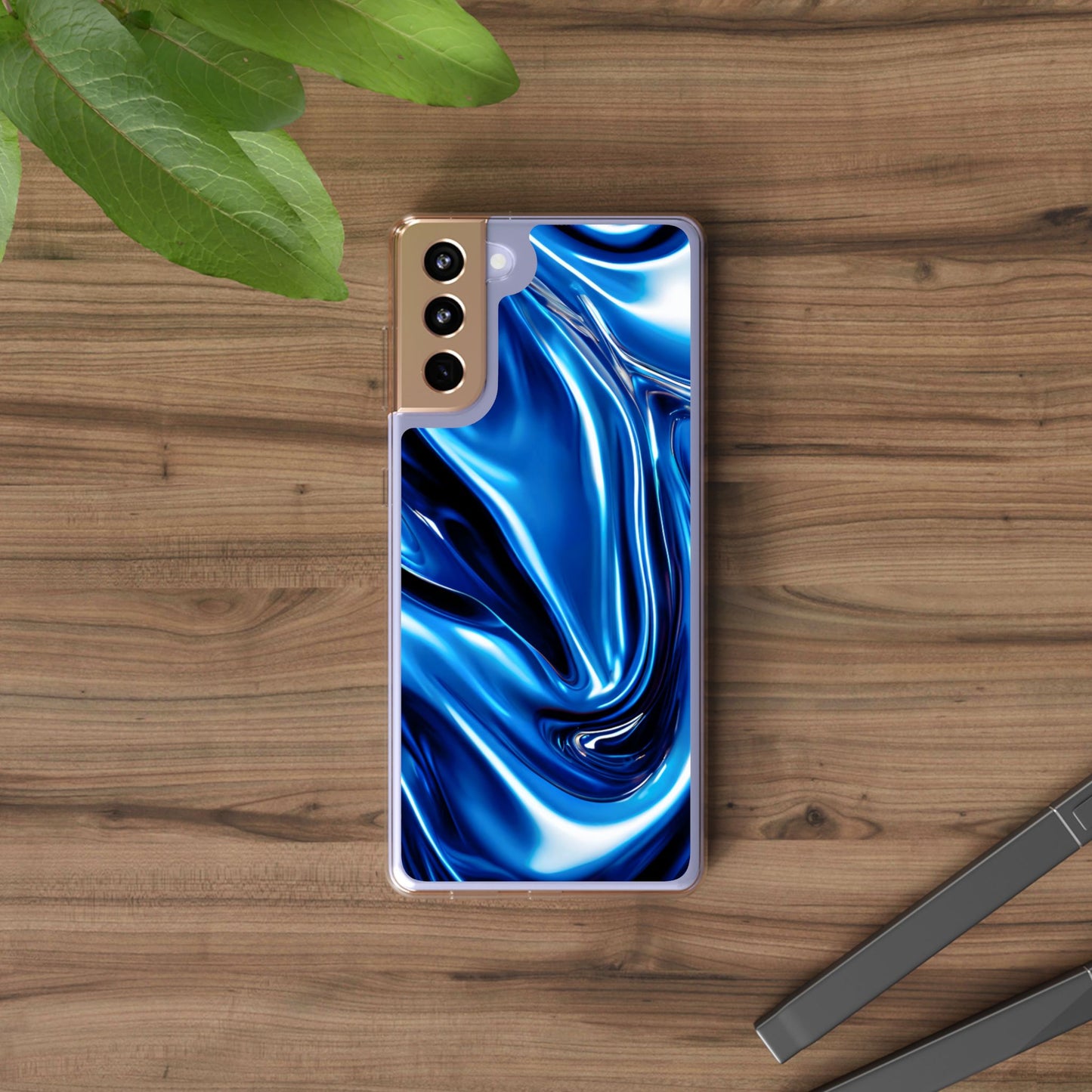 Clear Phone Case – Midnight Surge