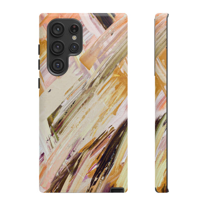 Protective Phone Case – Brush & Bronze