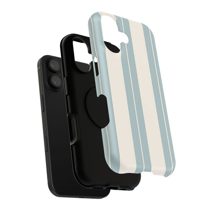 Impact-Resistant Phone Case – Coastal Stripe