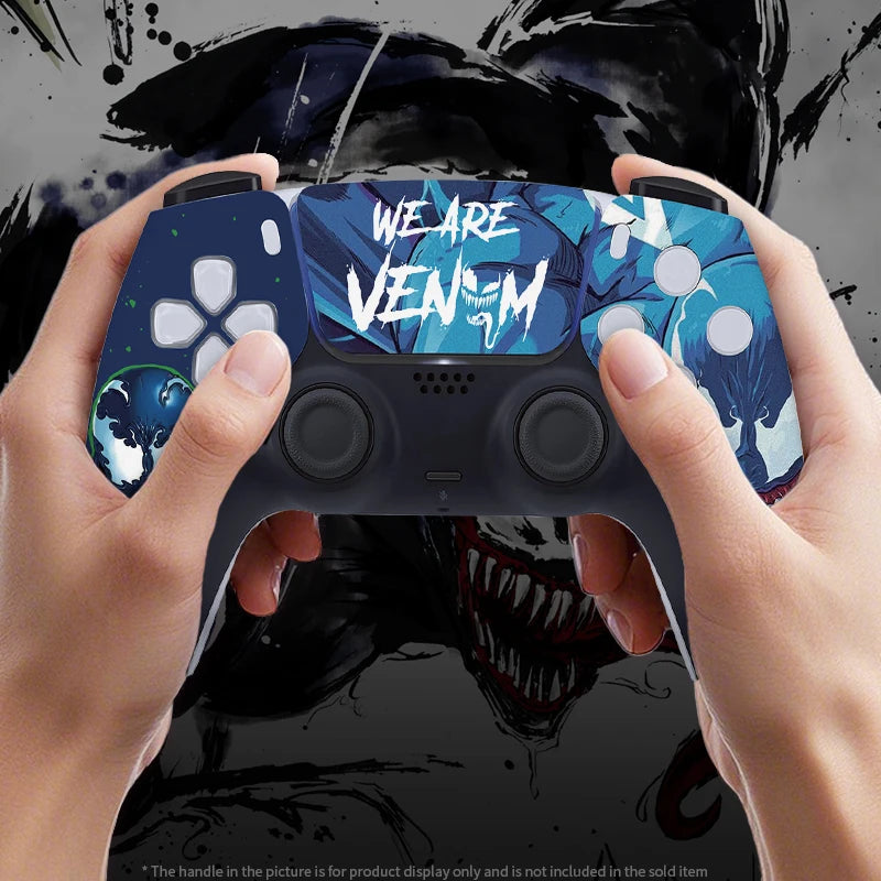Limited Venom for PS5 Controller Case Touchpad Gamepad Cover Replacement Front Back Panel Controller Box for BDM-010/020/030/040