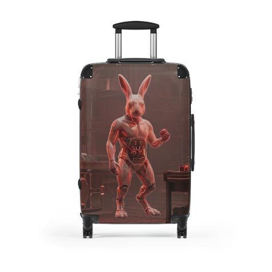 Hardshell Suitcase – Cyber Bunny
