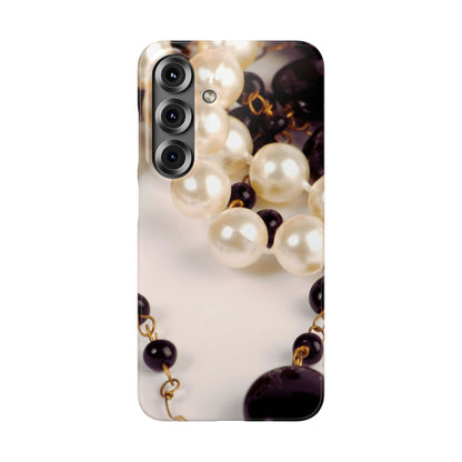 Snap Phone Case – Noir Pearl
