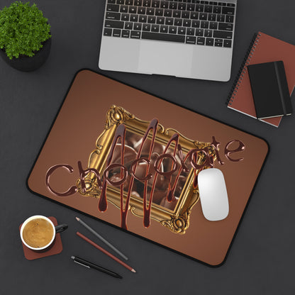 Neoprene Desk Mat – Chocolate Truffle