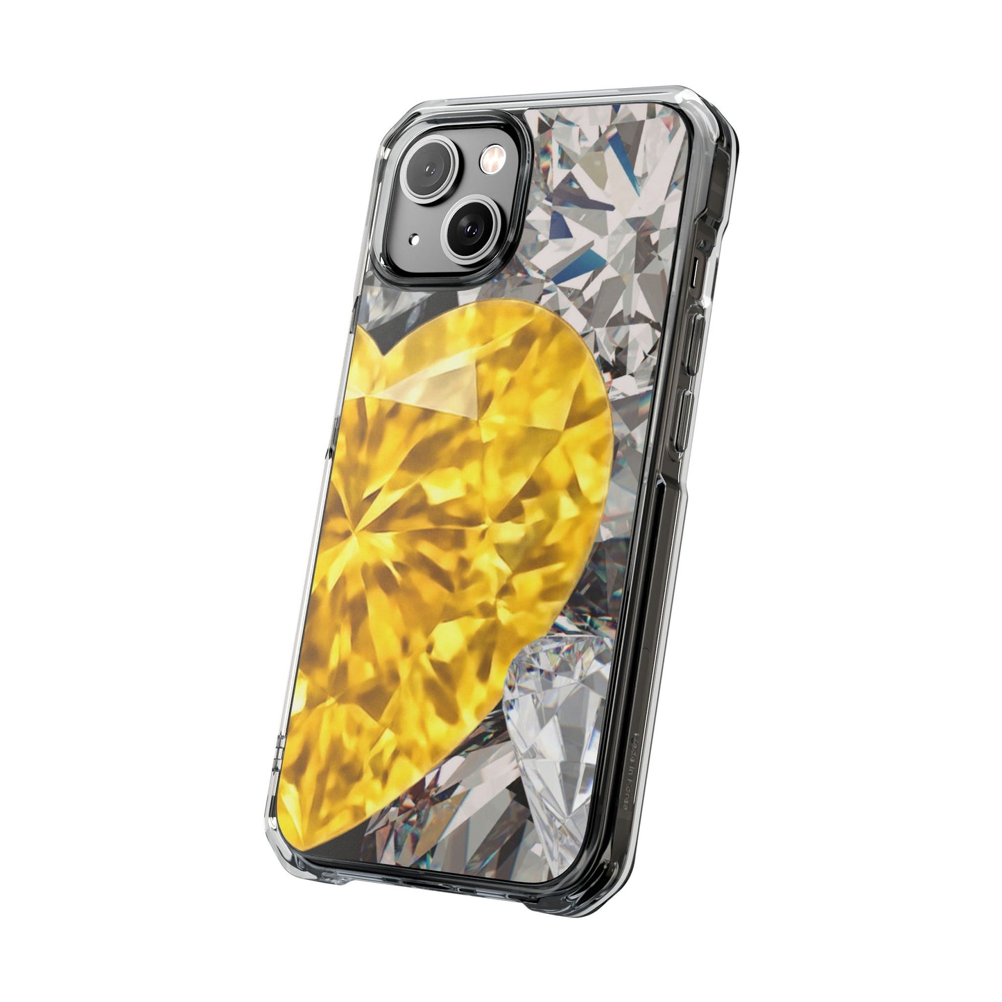 Clear Magnetic Phone Case – Heart of Gold
