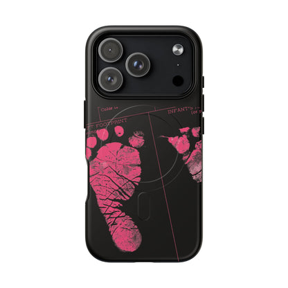 Protective Magnetic Phone Case – Mom’s Little Pink Footprints
