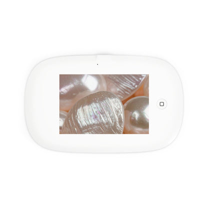 UV Phone Sanitizer with Wireless Charger – Blush Pearl