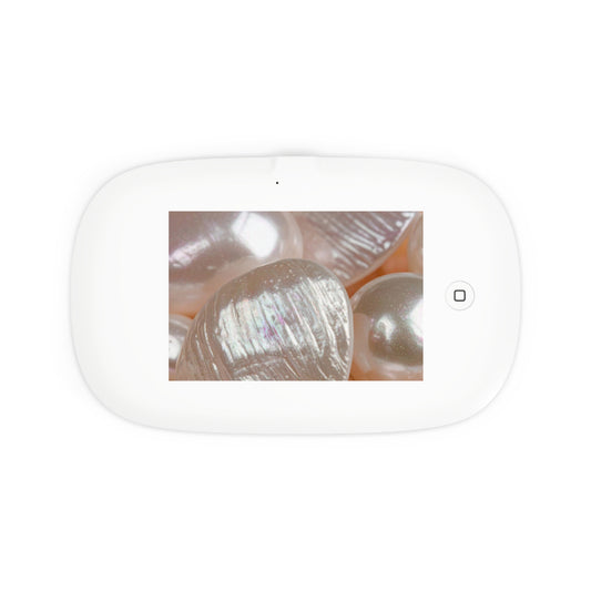 UV Phone Sanitizer with Wireless Charger – Blush Pearl