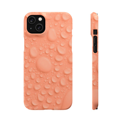 Snap Phone Case – Apricot Rain