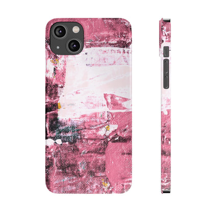 Slim Phone Case – Faded Cranberry – Compatible with iPhone 11–17 Series