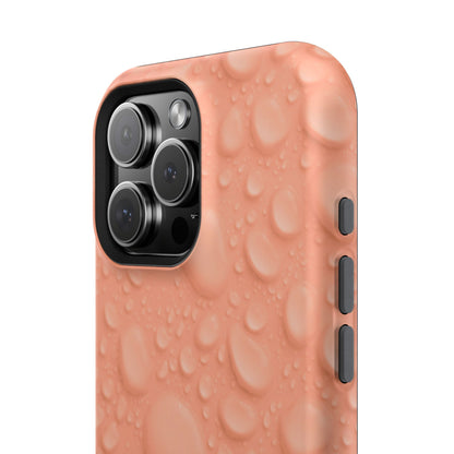 Impact-Resistant Phone Case – Apricot Rain
