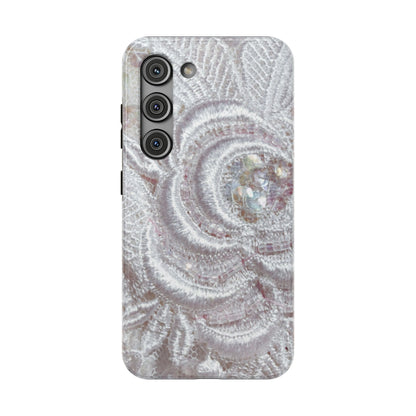 Impact-Resistant Phone Case – Lace Veil