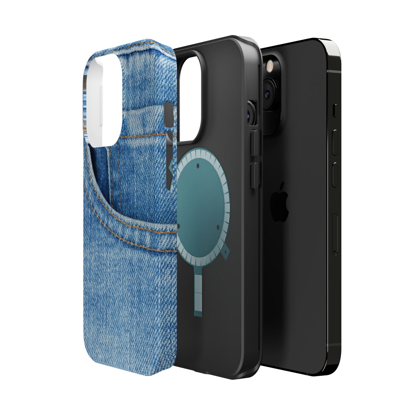Wireless-Charging Compatible Case – Blue Jean Baby