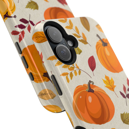 Wireless-Charging Compatible Case – Falling for Pumpkin