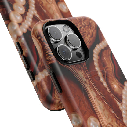 Protective Magnetic Phone Case – Bronze Vanity