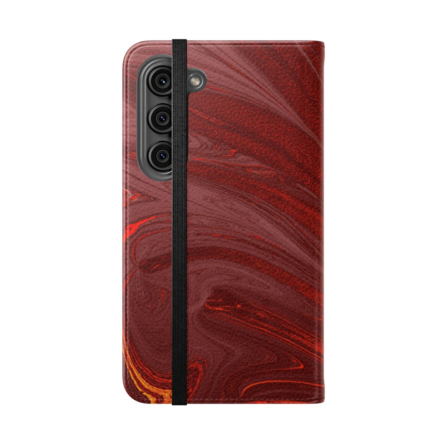 Flip Case – Crimson Current