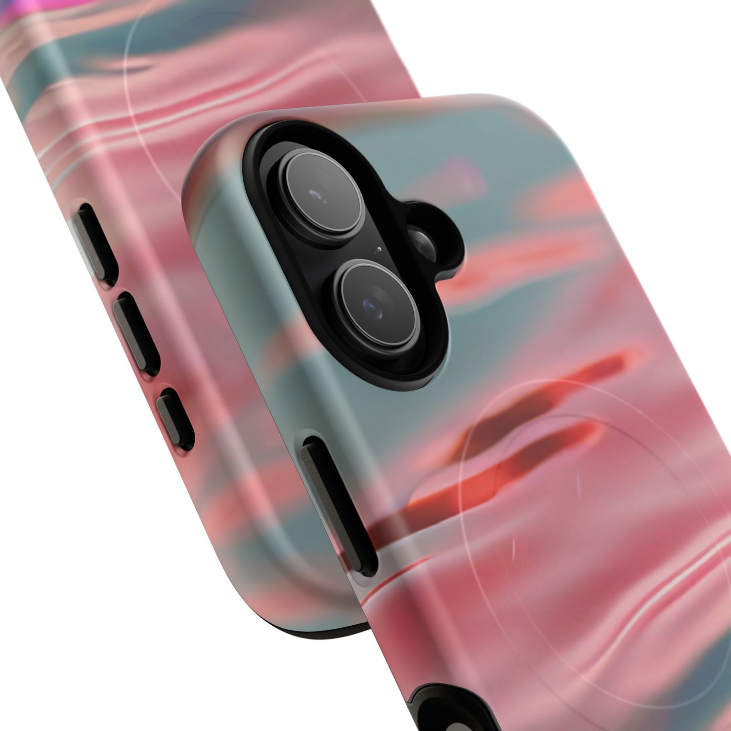Protective Magnetic Phone Case – Liquid Sunset