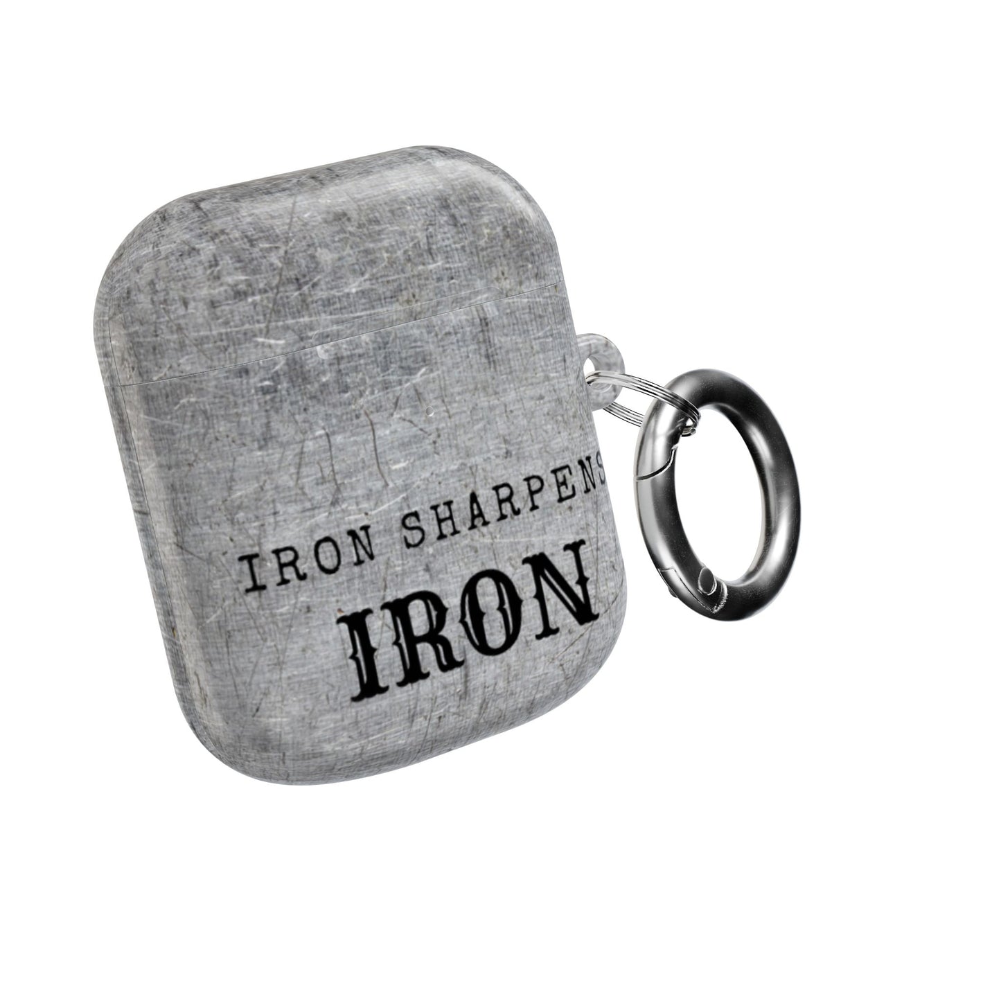 Earbud Case Cover – Forged Steel