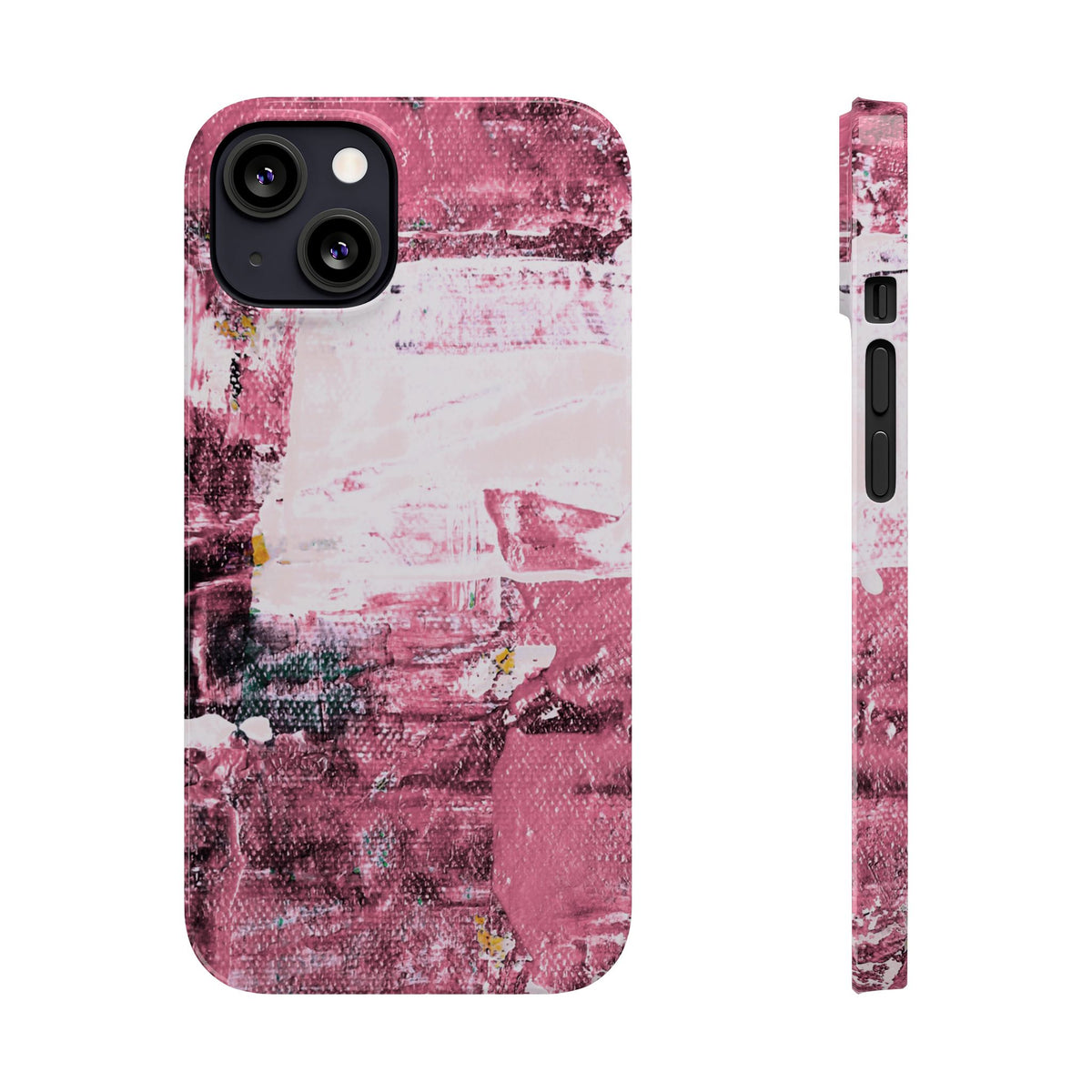 Slim Phone Case – Faded Cranberry – Compatible with iPhone 11–17 Series