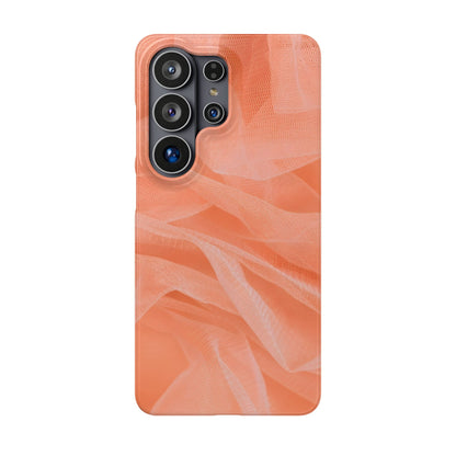 Snap Phone Case – Coral Veil