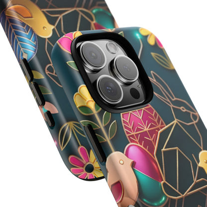 Protective Phone Case – Jeweled Garden