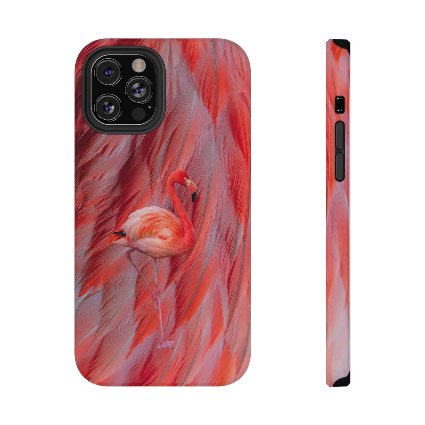 Impact-Resistant Phone Case – Scarlet Plume