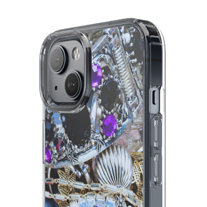 Clear Phone Case – Chrome Jewel