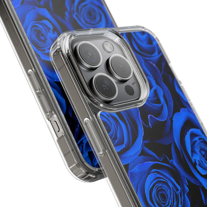 Clear Phone Case – Midnight Bloom