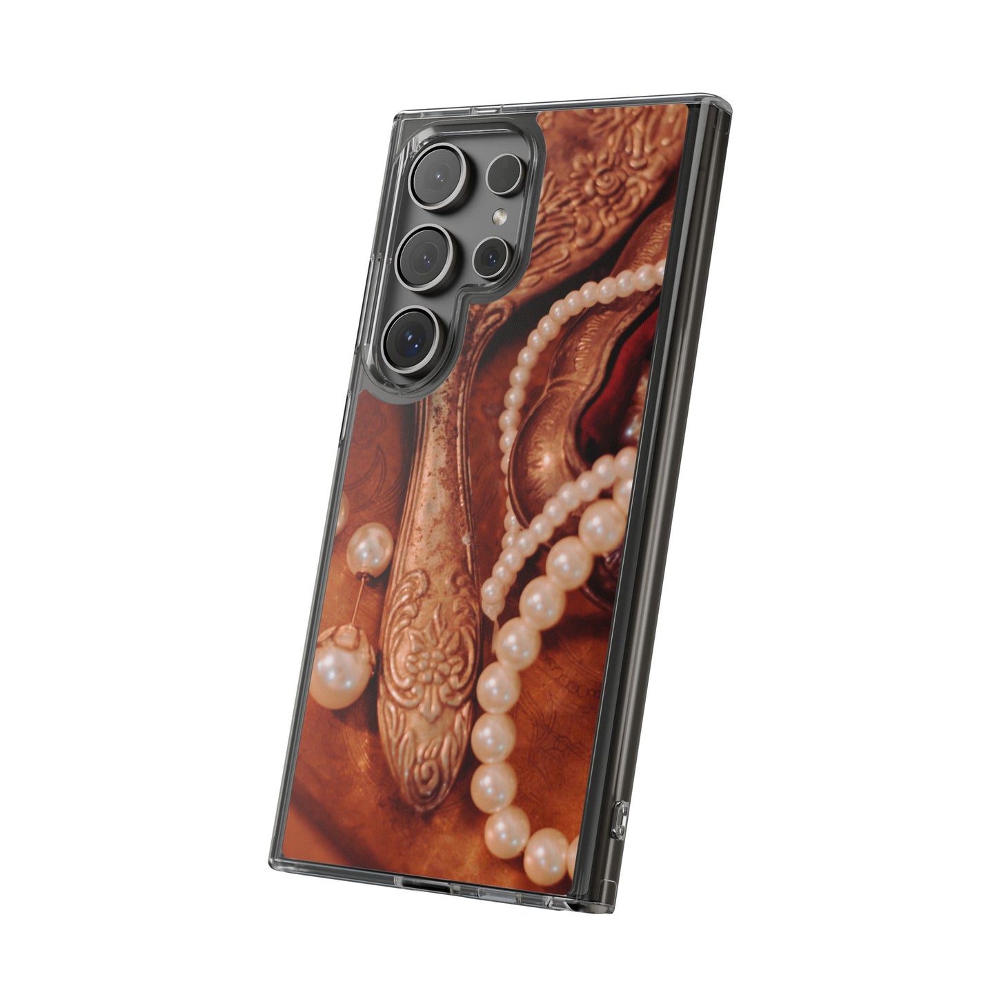 Clear Phone Case – Bronze Vanity
