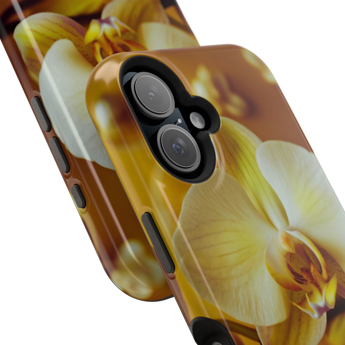 Protective Phone Case – Amber Orchid