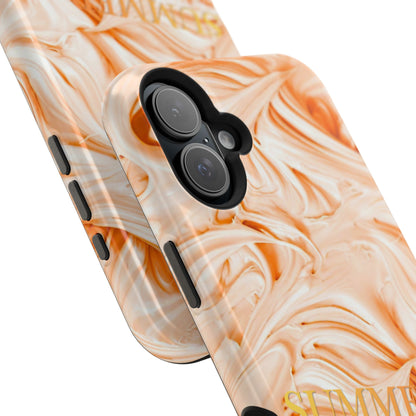 Impact-Resistant Phone Case – Peach Sorbet