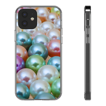 Clear Phone Case – Pearl Pop