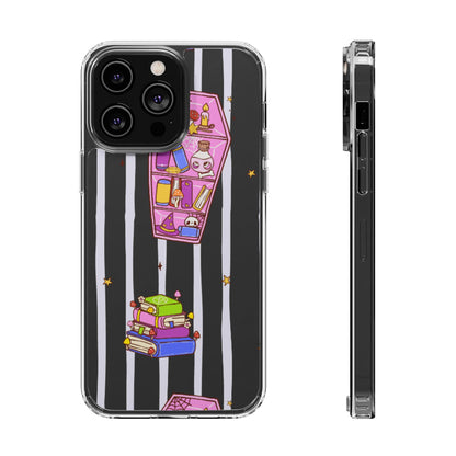 Clear Phone Case – Booked to Death