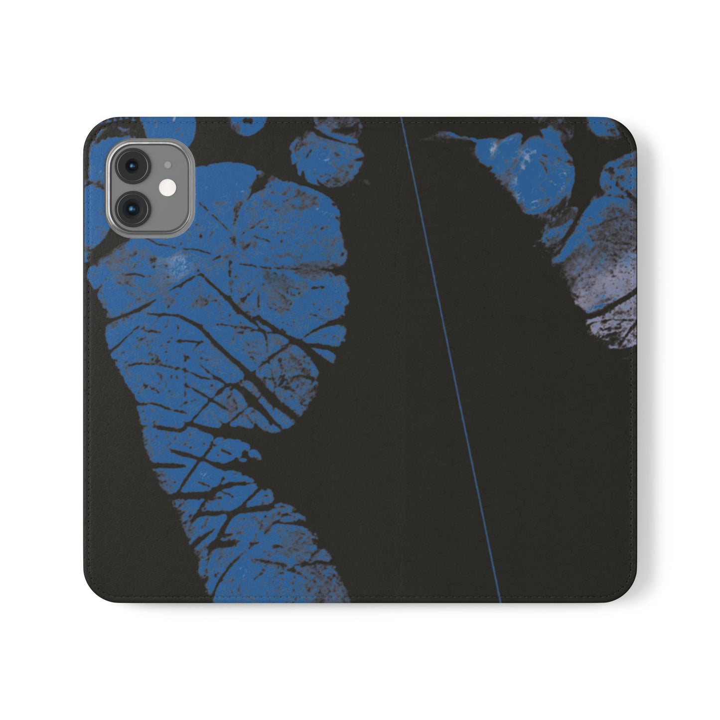 Flip Case – Mom’s Little Blue Footprints