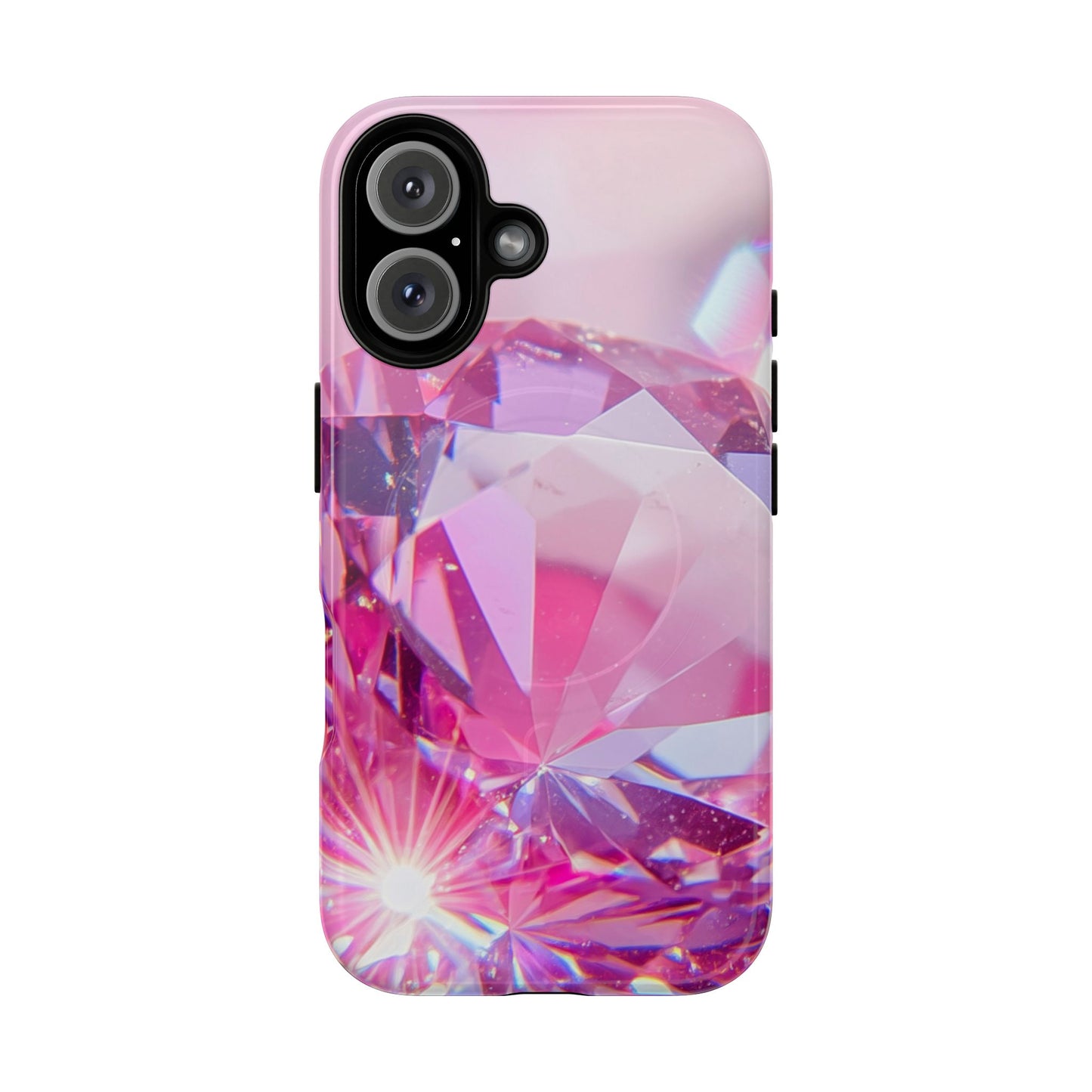 Protective Magnetic Phone Case – Pink Ice