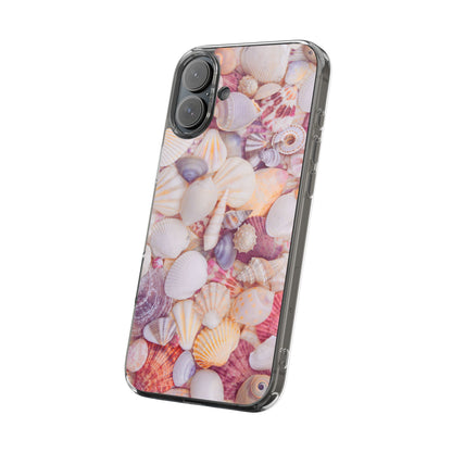 Clear Phone Case – Shell Scatter