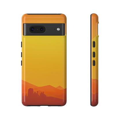 Protective Phone Case – Desert Sunrise