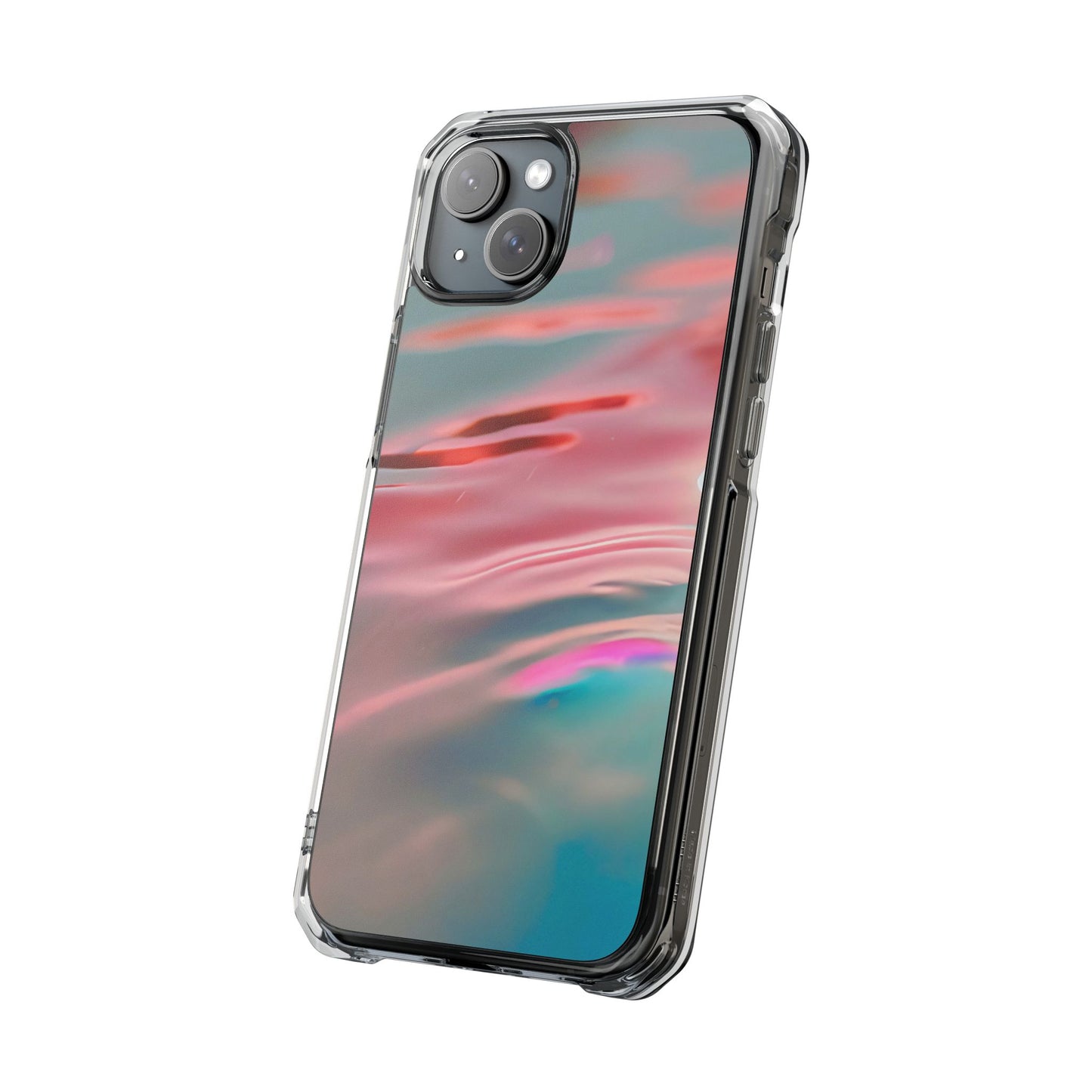 Clear Magnetic Phone Case – Liquid Sunset