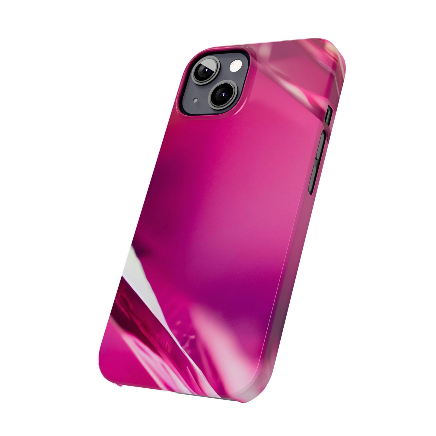 Slim Phone Case – Magenta Motion
