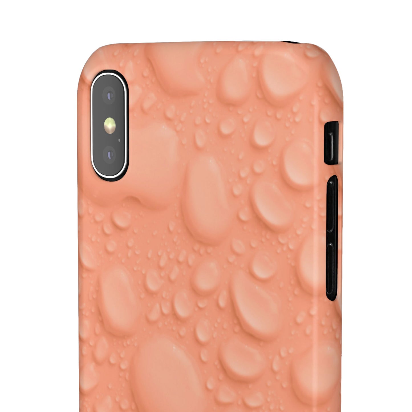Snap Phone Case – Apricot Rain