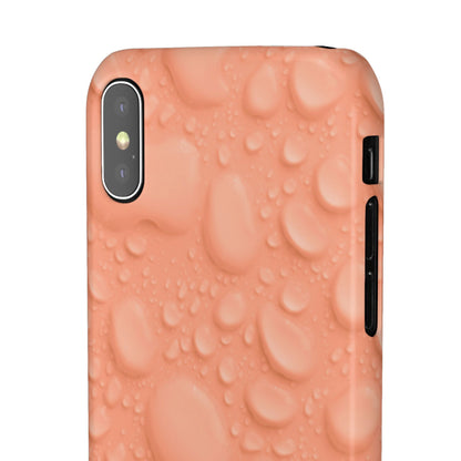 Snap Phone Case – Apricot Rain