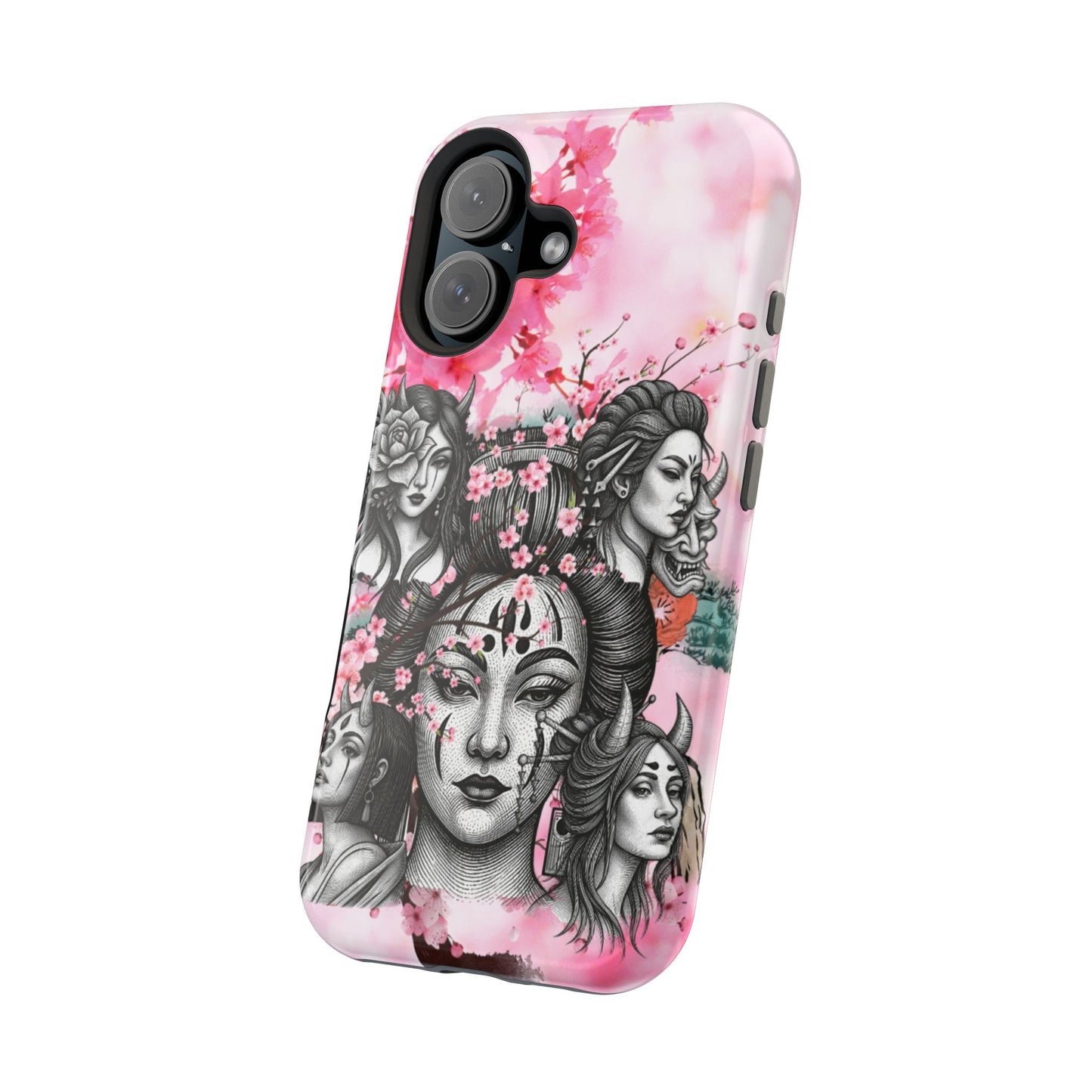 Wireless-Charging Compatible Case – Blossom & Thorn